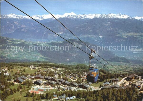 Seilbahn Anzere Alpen