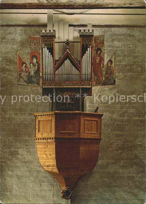 Kirchenorgel Sion Cathedrale N.D. de Valere
