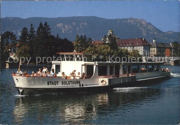 Motorschiffe Stadt Solothurn Bielersee