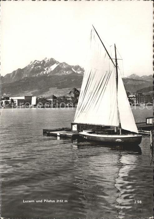 Segelboote Luzern Pilatus