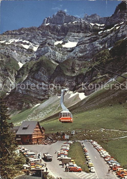 Seilbahn Säntis Schwägalp Talstation Restaurant