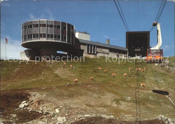 Seilbahn Laax Flims Crap Sogn Gion Panorama-Rest