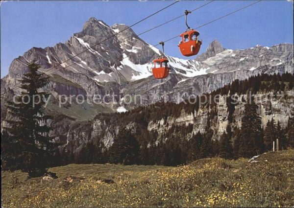 Seilbahn Grotzenbüel Ortstock Hoher Turm Braunwa