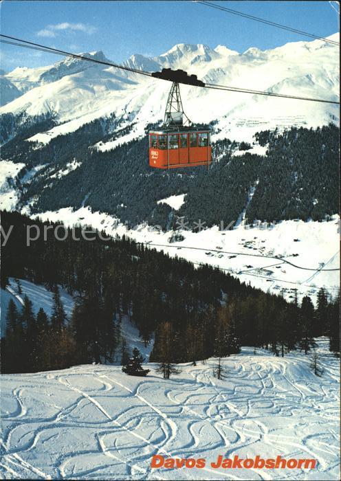 Seilbahn Brämabüel-Jakobshorn Davos Amselfluh Ti