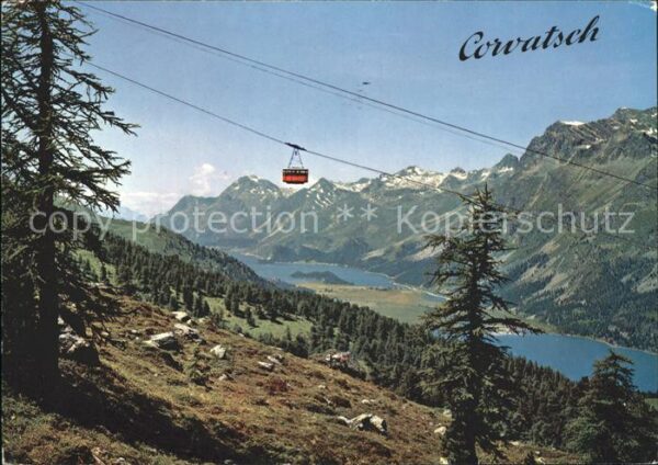 Seilbahn Corvatsch Oberengadiner Seen