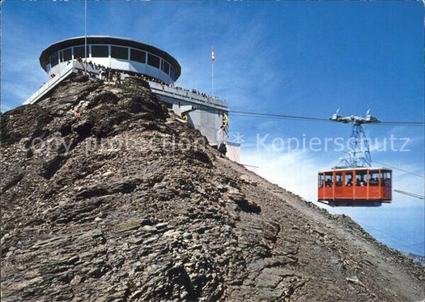 Seilbahn Mürren Schilthorn Gipfelstation Restaur
