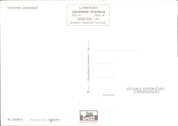 Seilbahn Talstation Jakobsbad – Bild 2