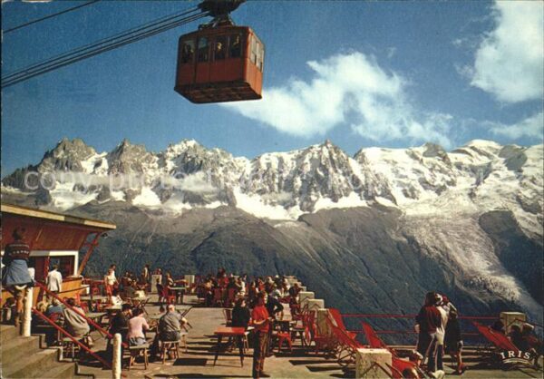 Seilbahn Brevent Chamonix-Mont-Blanc Terrasse Pl