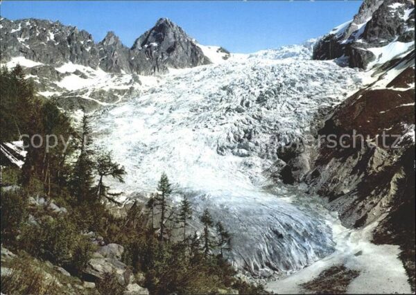 Gletscher Glacier du Trient Col de la Forclaz
