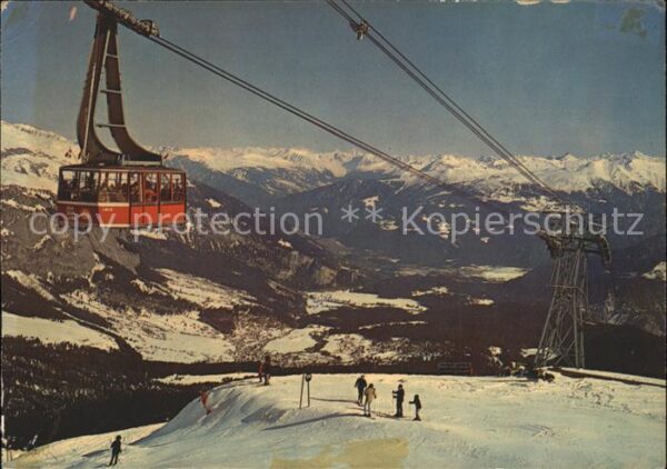 Seilbahn Crap S. Gion Laax Flims Rheintal