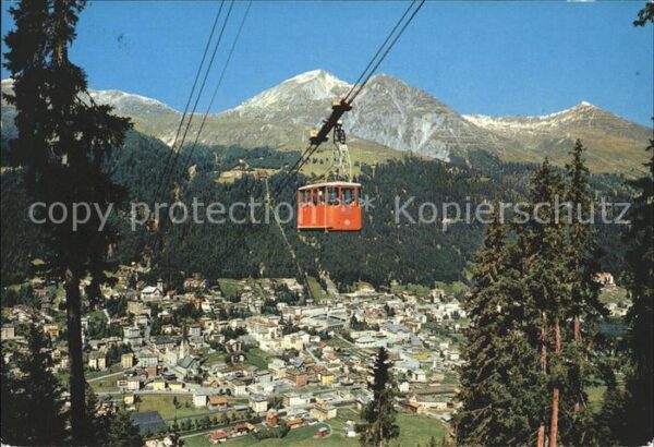 Seilbahn Brämabüel-Jakobshorn Davos Schatzalp Sc