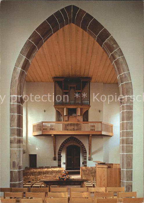 Kirchenorgel Kirche St. Chrischona Bettingen