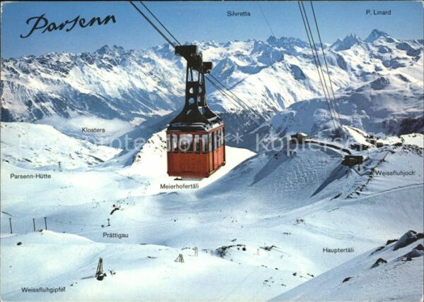Seilbahn Weissfluhgipfel Davos-Parsenn