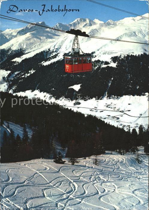 Seilbahn Brämabüel-Jakobshorn Davos Amselfluh