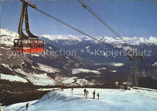Seilbahn Crap S. Gion Laax Flims Rheintal