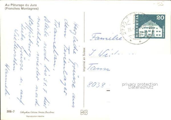 Pferde Paturage du Jura Franches Montagnes – Bild 2