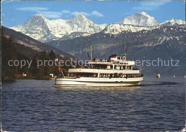Motorschiffe MS Jungfrau Thunersee Eiger Mönch Jungf