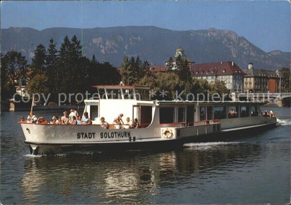 Motorschiffe Stadt Solothurn Bielersee