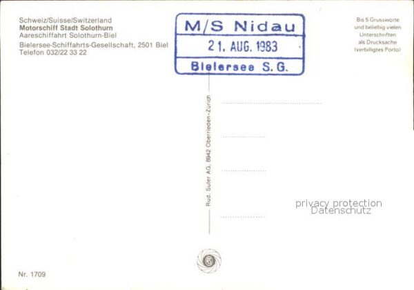 Motorschiffe Stadt Solothurn Bielersee – Bild 2