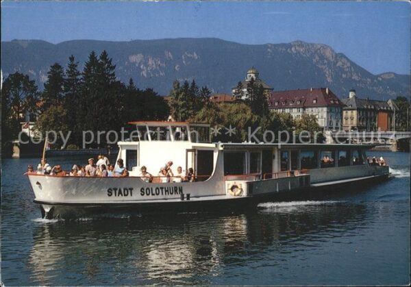 Motorschiffe Stadt Solothurn Bielersee