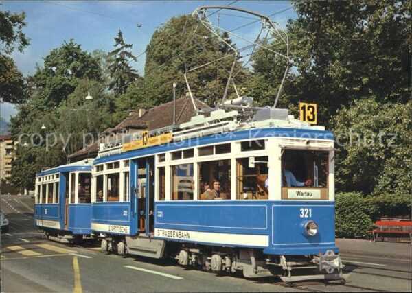 Strassenbahn Motorwagen Ce 4/4 Nr. 21 Verkehrsbetrie
