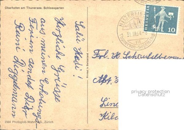 Motorschiffe Oberhofen Thunersee Schlossgarten – Bild 2