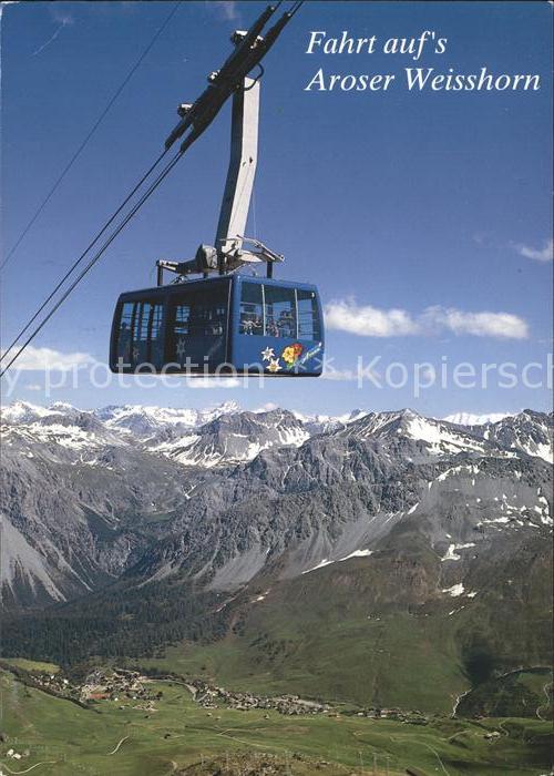 Seilbahn Arosa Weisshorn Piz Kesch Bernina-Grupp