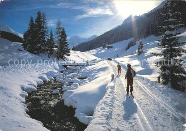 Ski-Langlauf Davos Sertigbach