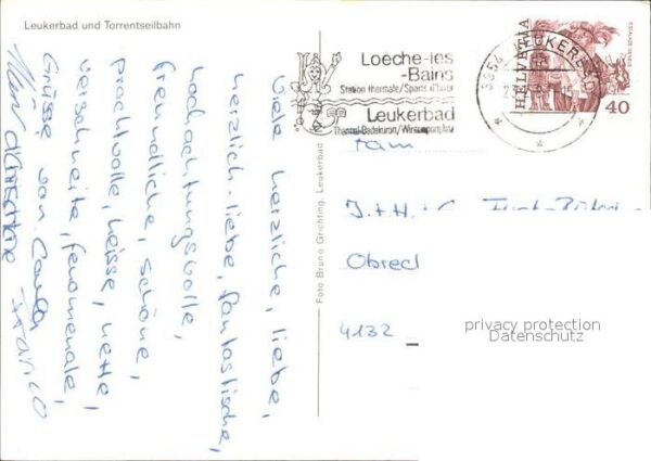 Seilbahn Torrent Leukerbad – Bild 2
