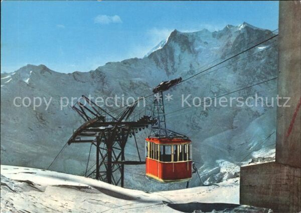 Seilbahn S. Maurizio Monte Moro Macugnaga Monte