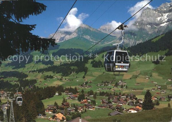 Seilbahn Silleren Fuhren Boden Adelboden Bonders