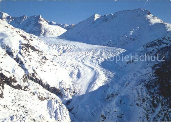 Gletscher Grosser Aletschgletscher Strahlhorn Egg