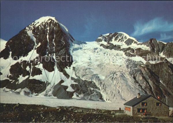 Gletscher Cabane Panossiere Combin-de-Corbassiere