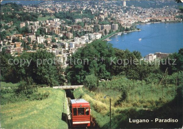 Zahnradbahn Funicolare San Salvatore Lugano-Paradis