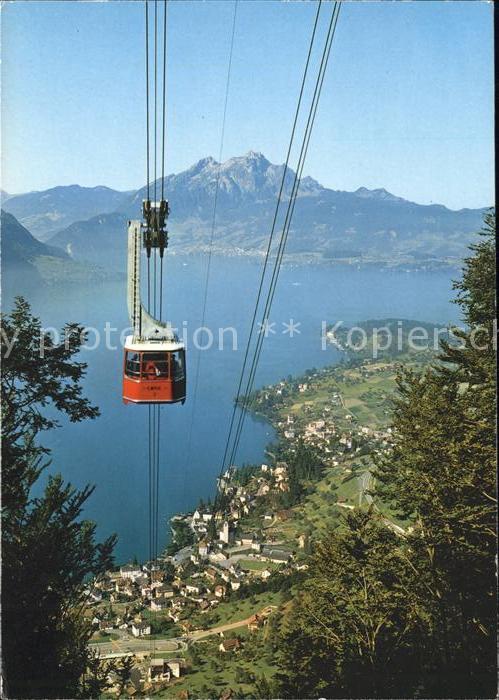 Seilbahn Weggis-Rigi-Kaltbad Vierwaldstättersee