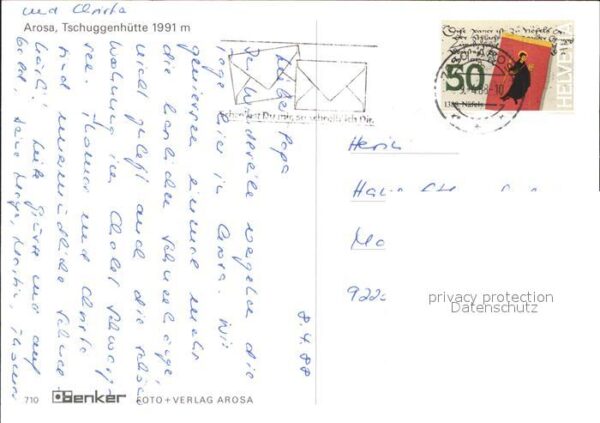 Sessellift Arosa Tschuggenhütte – Bild 2