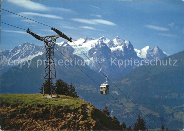 Seilbahn Hasliberg-Käserstatt Wetterhorngruppe