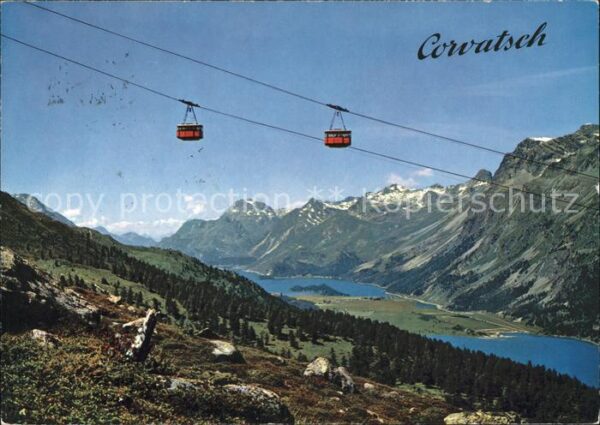 Seilbahn Corvatsch Oberengadiner Seen