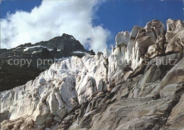 Gletscher Rhonegletscher Nägelisgrätli Gerstenhor