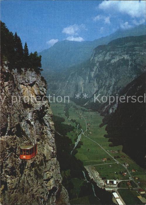 Seilbahn Schilthorn Lauterbrunnental