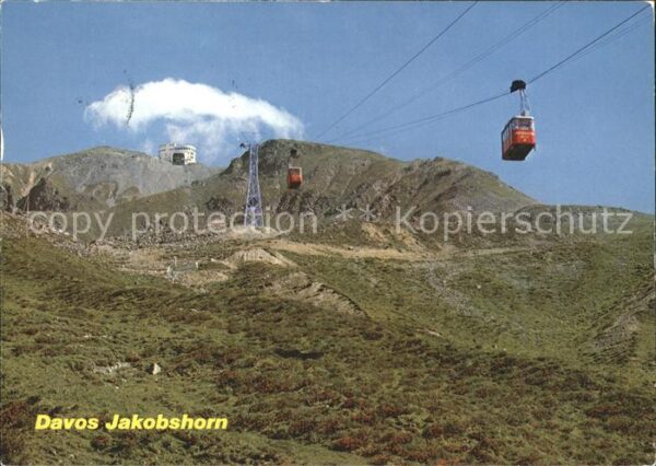 Seilbahn Davos Bergrestaurant Jakobshorn