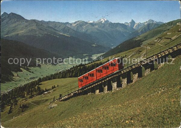 Zahnradbahn Parsennbahn Piz Ela Tinzenhorn Piz Mich
