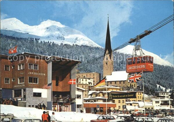 Seilbahn Jakobshorn Davos Schatzalp Schiahörner