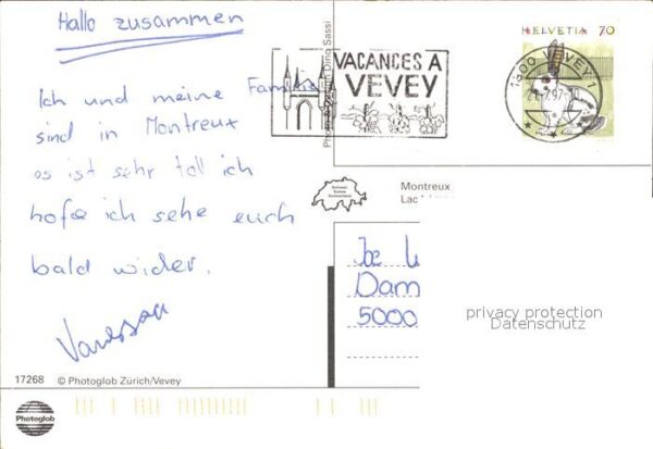 Dampfer Seitenrad Rhone Montreux – Bild 2