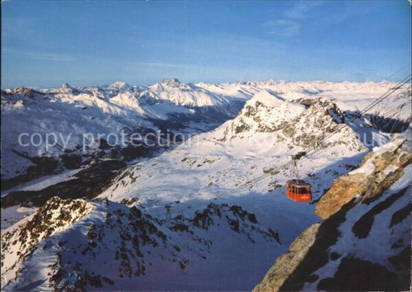 Seilbahn Silvaplana-Corvatsch St. Moritz
