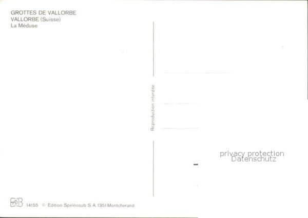 Hoehlen Caves Grottes Vallorbe La Meduse – Bild 2