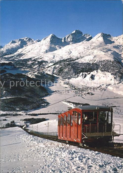 Zahnradbahn Muottas-Muragl Celerina Corviglia-Piz N