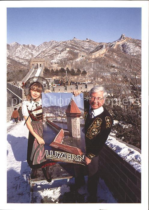 China Trudy und Kurt Illi werben auf der Chin