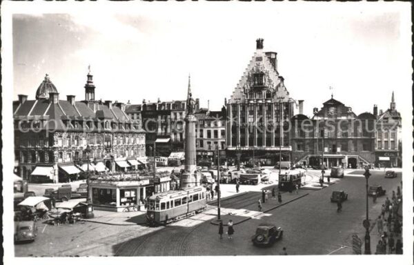 Strassenbahn Lille Place General de Gaulle