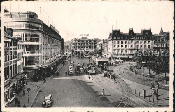 Strassenbahn Liege Place Sr.-Lambert Marechal Foch G